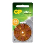 GP baterije za slušni aparat GP-A312/6BP