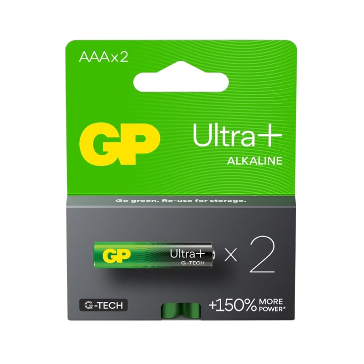 1-3612.jpg GP alkalne baterije ULTRA+ AAA GP-LR03-PLUS/2BPnd - Image 1