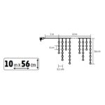 Svetleći niz sa 600 toplo belih LED dioda 10m KKF600D10M - Image 2