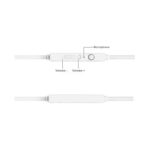 Stereo slušalice XWAVE E-410M-white - Image 2