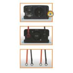 Sinusni naponski pretvarač 500W+USB SAI500TS - Image 2