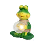 Solarna baštenska lampa "žaba" MX642 - Image 2