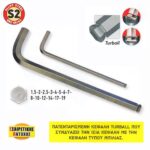 BENMAN IMBUS DUZI 10mm 170x40 B70415