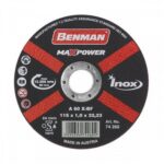 BENMAN REZNA PLOCA 115x1 INOX B74260