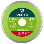 Dijamantski disk fi-125 Continuous (glatki) - VERTO