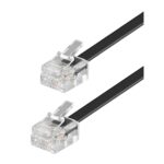Produžni telefonski kabel 20m T5-20/BK