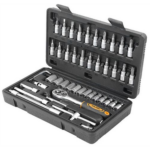 Tolsen SET NASADNIH KLJUČEVA 46-DELNI 1/4" 15138