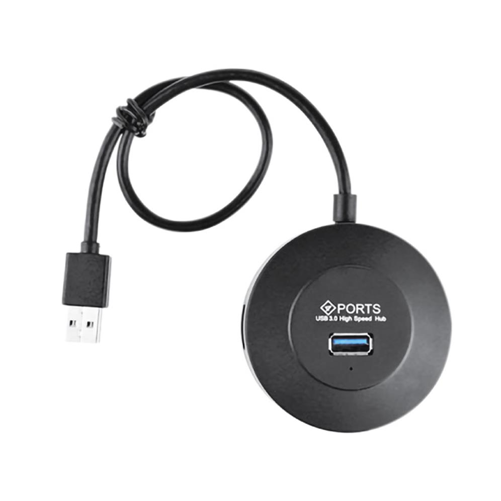 usb-hub-3-0-4-porta-hub-3-0-a-round_1_LG.jpg USB HUB 3.0 4 porta HUB-3.0-A ROUND - Image 1